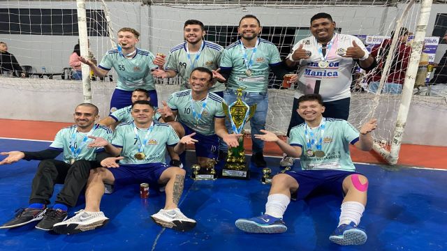 Imagem referente a notícia: Misturadão de Futsal define campeões e destaques da edição 2026 em Pinhal de São Bento