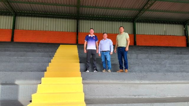 Estádio Municipal de Pinhal de São Bento é revitalizado com recursos do Fundo Estadual do Esporte