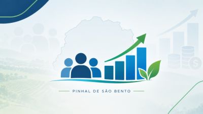 Imagem referente à notícia: Pinhal de São Bento avança em população e economia, mostra panorama atualizado do IBGE