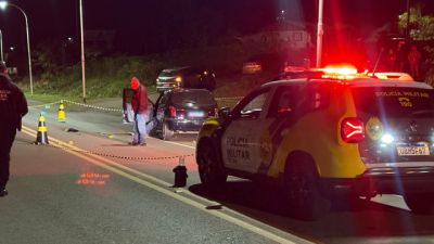 Imagem referente à notícia: Duplo homicídio a tiros deixa pai e filho mortos às margens da PR-473, em Cruzeiro do Iguaçu
