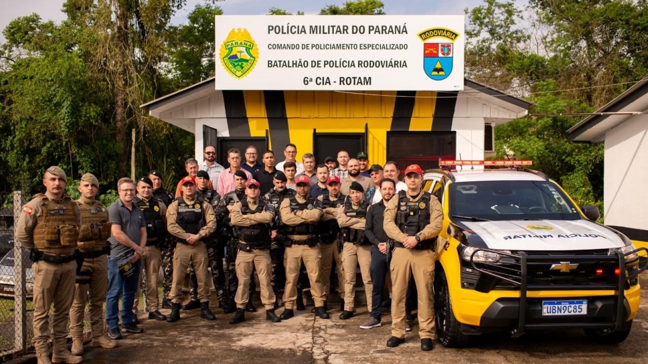 BPRv inaugura base da ROTAM da 6ª Companhia em Francisco Beltrão
