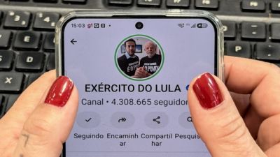 Imagem referente a notícia: Canal Exército do Lula volta ao ar após registro no TSE