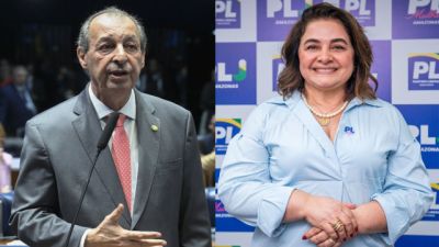 Imagem referente à notícia: No Amazonas, eleitores vão escolher entre Aziz e Maria do Carmo