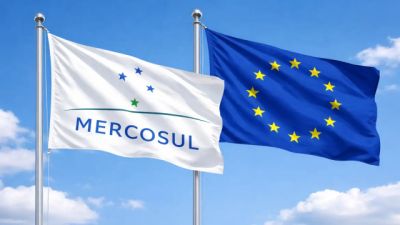 Imagem referente à notícia: Acordo Mercosul-UE eleva exportações brasileiras em 21%