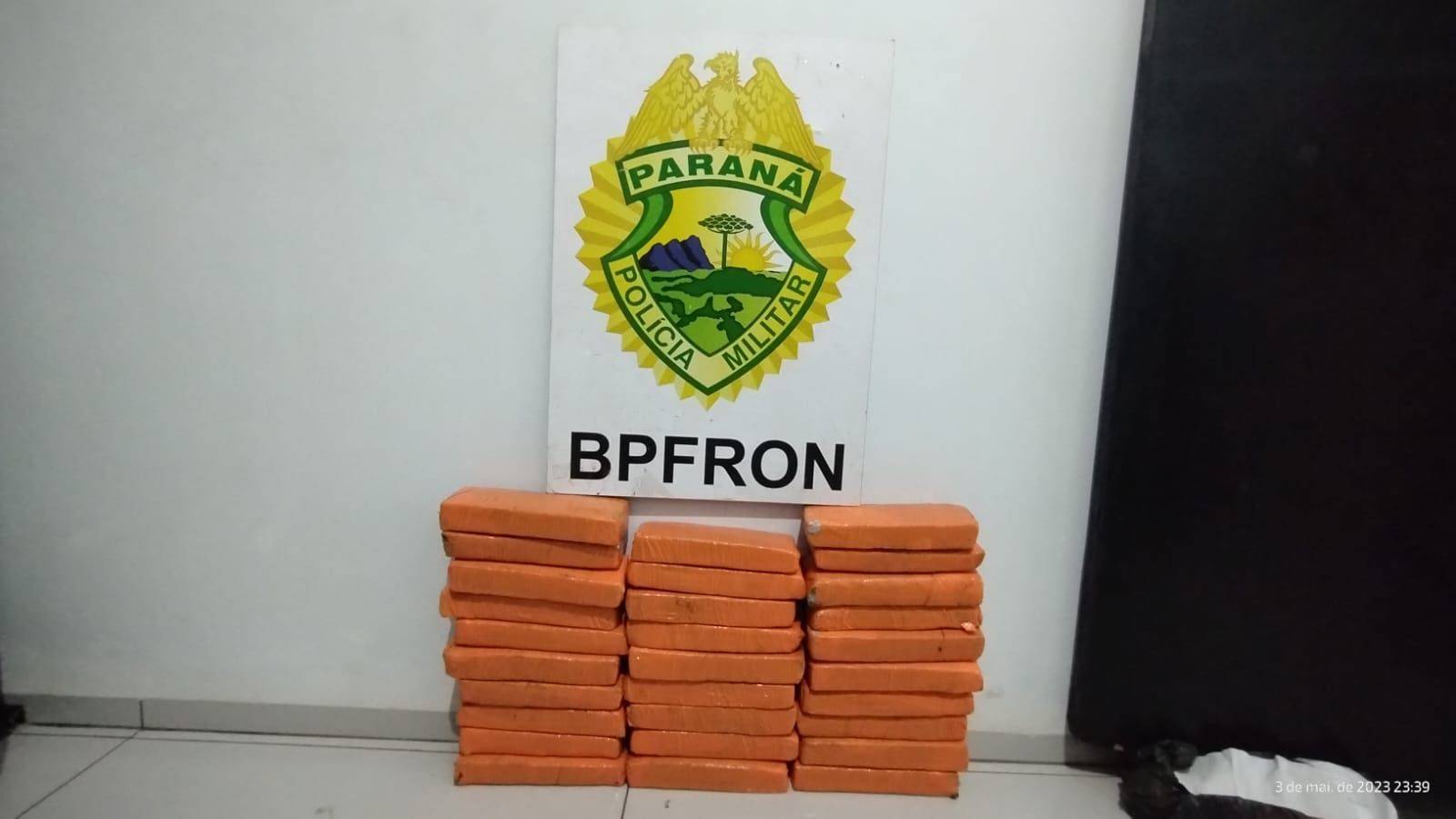 BPFRON apreende drogas em Realeza