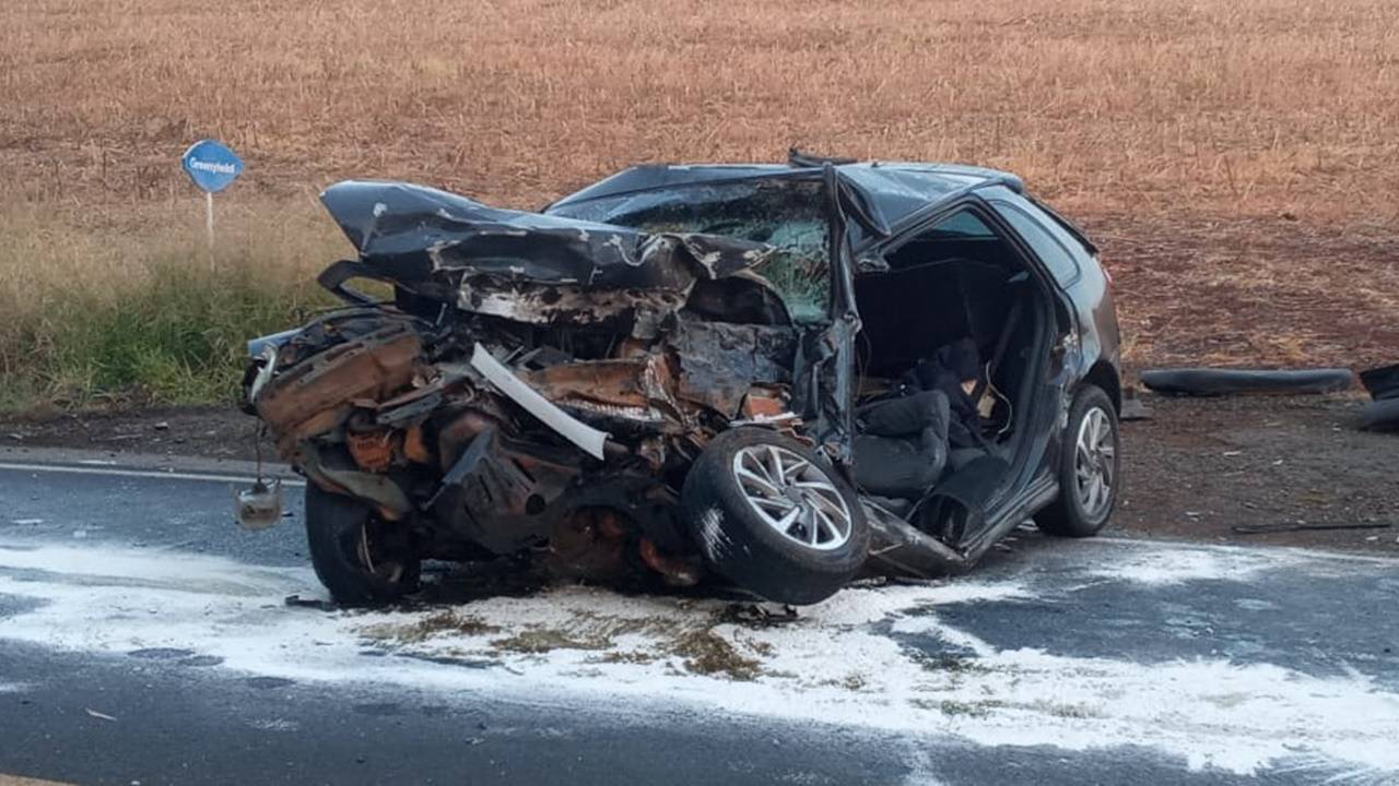 Grave acidente deixa jovens feridos em estado grave na BR-163 em Pérola D'Oeste