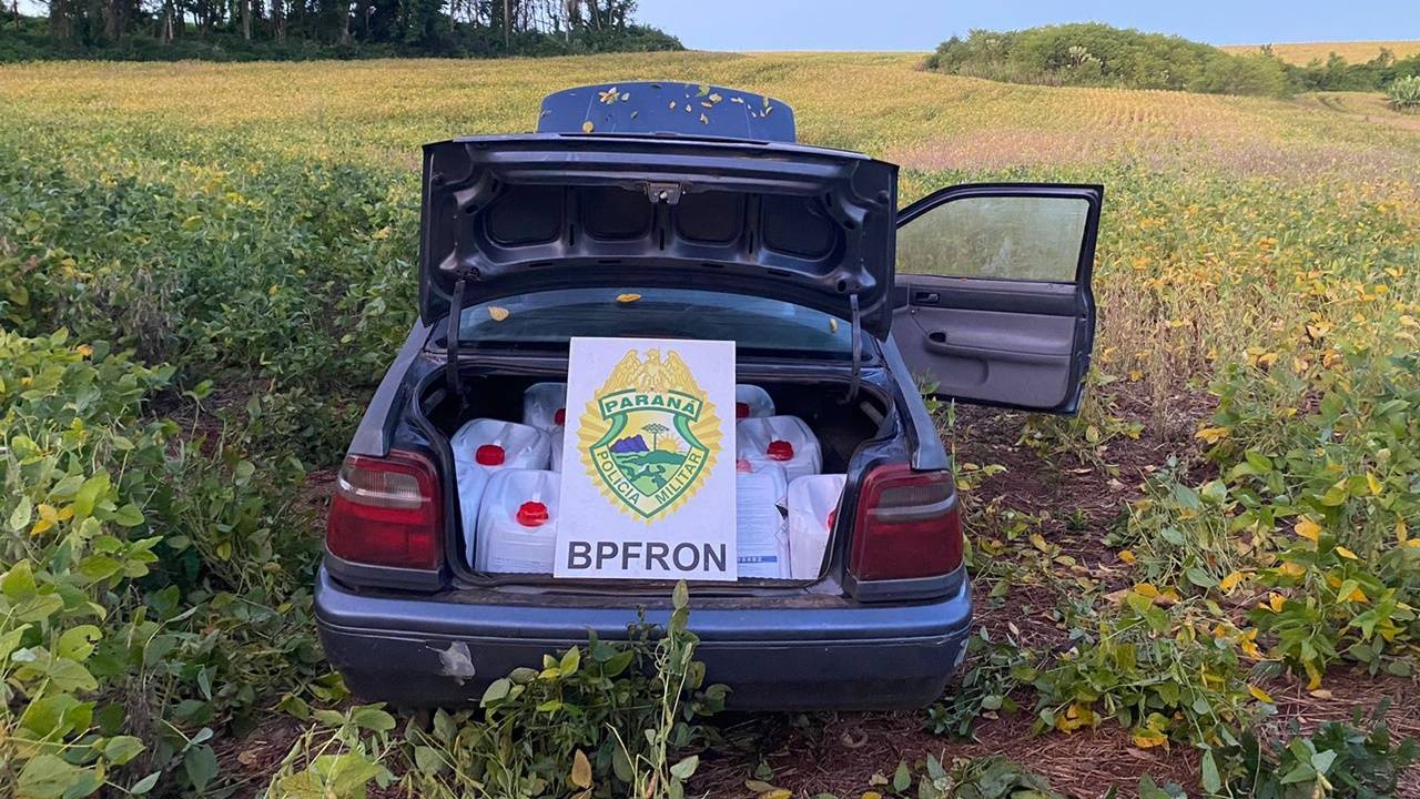 BPFRON apreende veículo carregado com agrotóxicos em Ampére