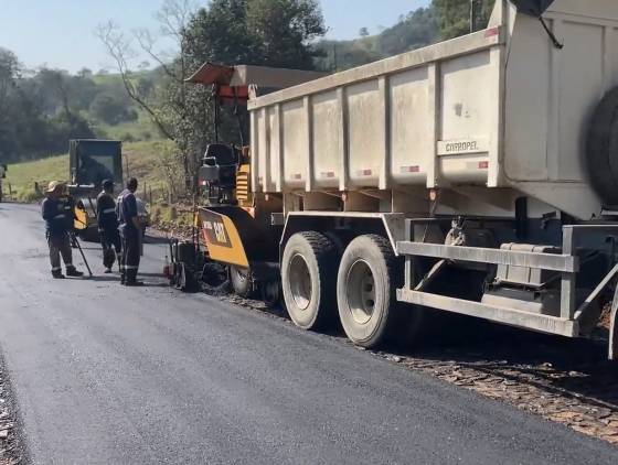 Asfalto Novo, Vida Nova: Pinhal do São Bento está perto de chegar a 100% de pavimentação urbana