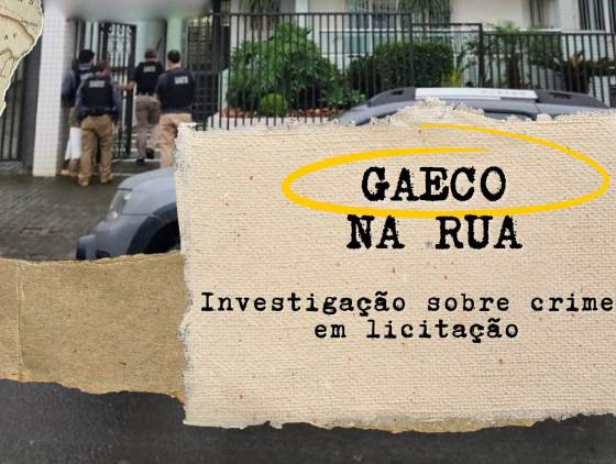 Gaeco de Francisco Beltrão cumpre mandados em Barracão e Dionísio Cerqueira por crimes em licitação