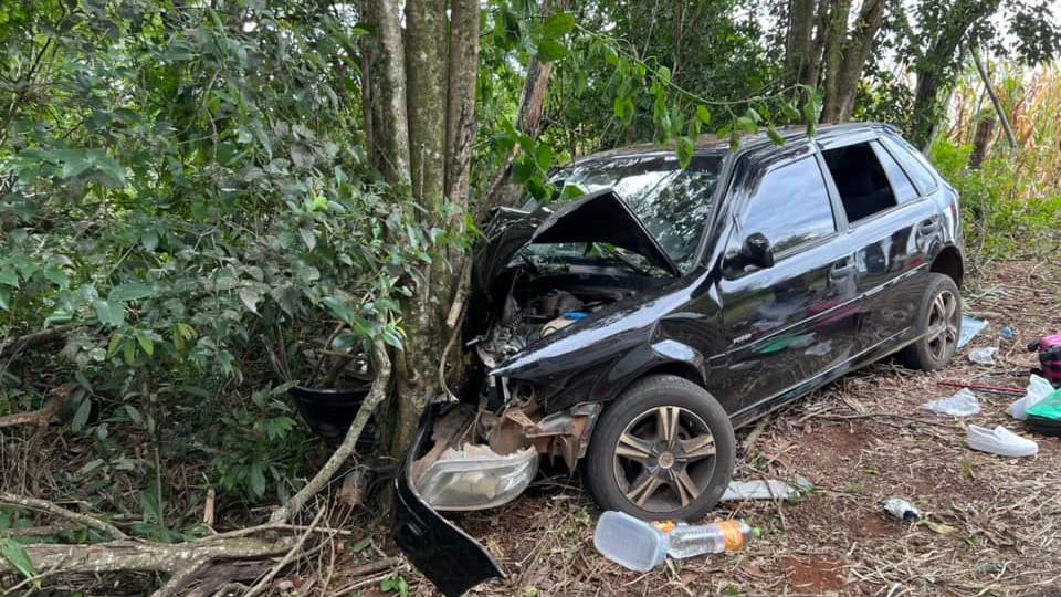 Morre no hospital, Idosa vítima de acidente na PR-690 em Pinhal de São Bento