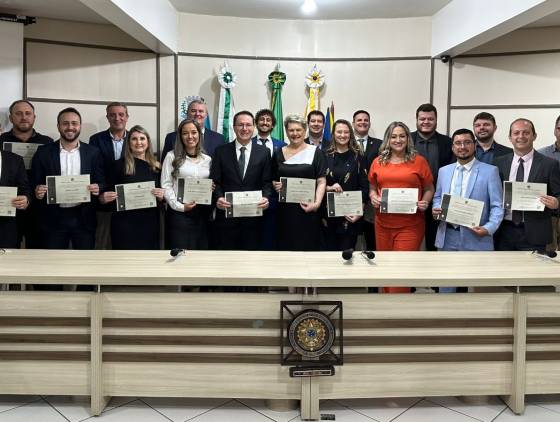 Prefeito, Vice e Vereadores de Francisco Beltrão são diplomados pela Justiça Eleitoral