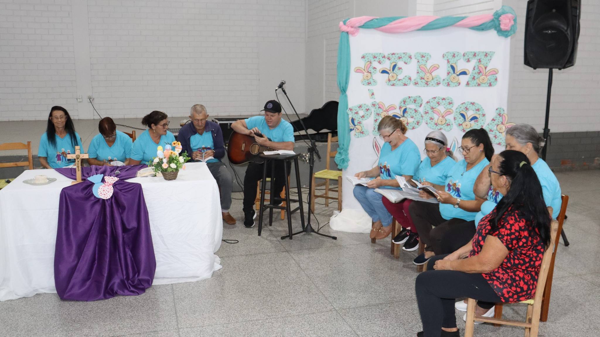 Prefeitura de Bom Jesus do Sul realiza entrega ovos de páscoa para integrantes do Grupo de Reviver