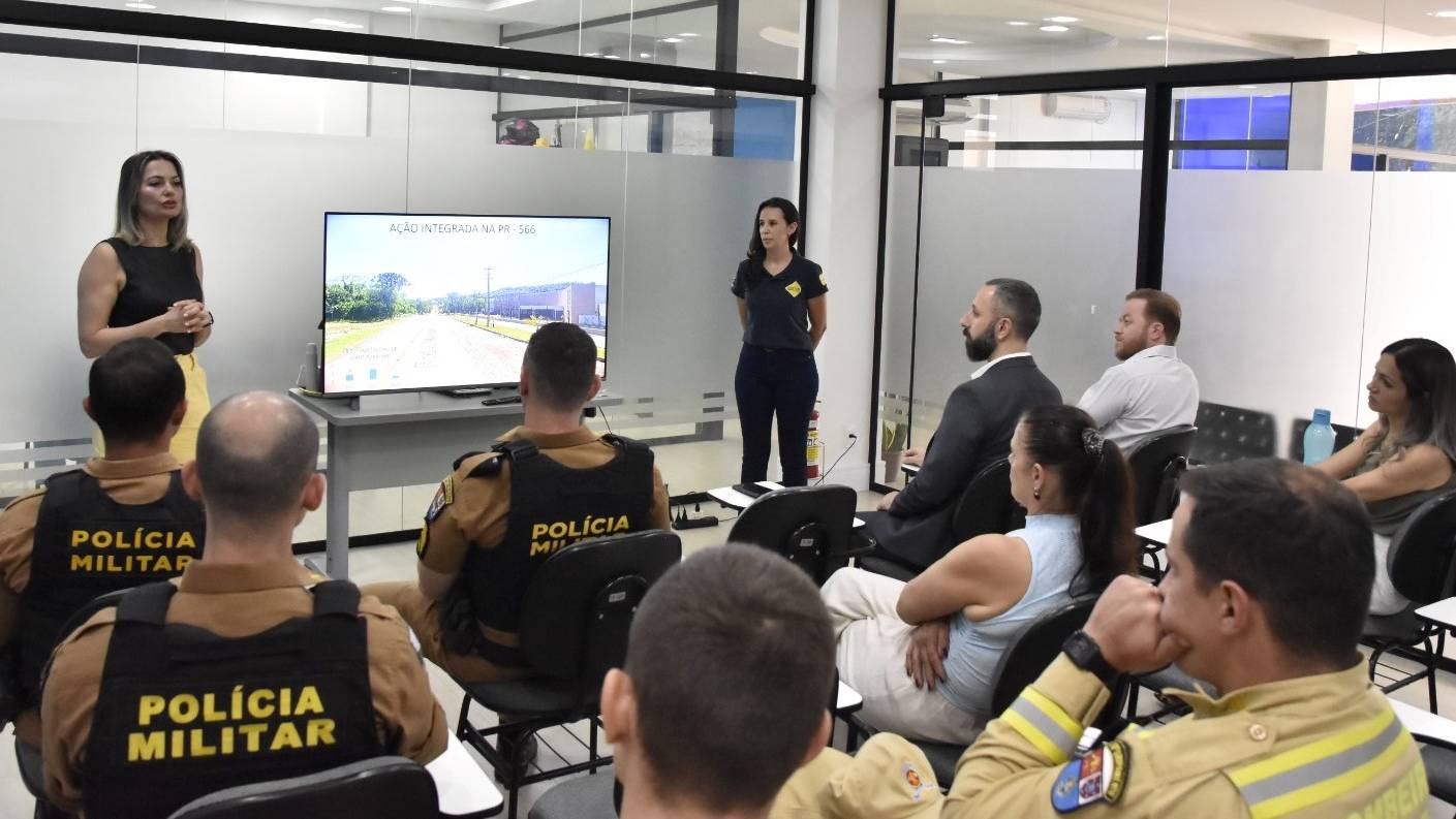 Francisco Beltrão organiza atividade do “Maio Amarelo”, mês de conscientização no trânsito