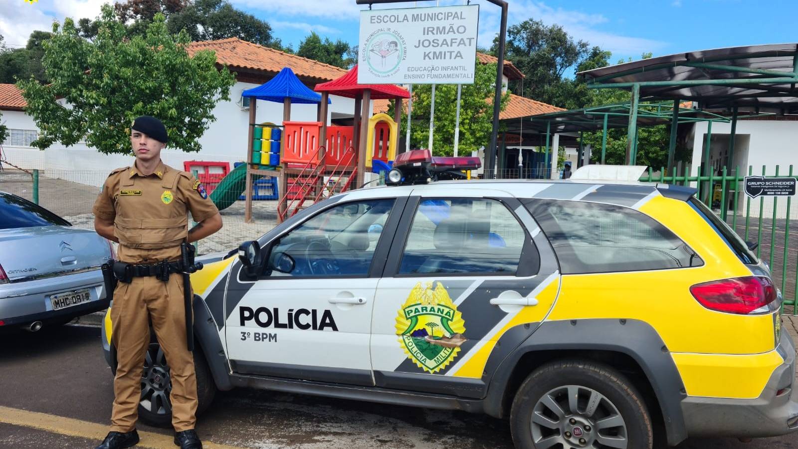 Polícia Militar reforça patrulhamento escolar em região sudoeste do Paraná