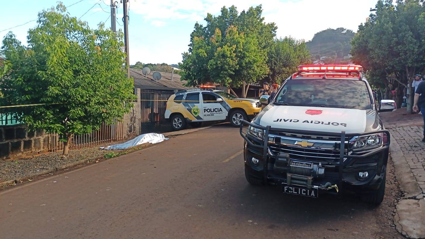 Homem é morto a tiros em Francisco Beltrão enquanto se dirigia ao trabalho