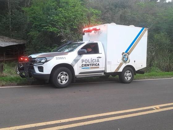 Motociclista morre em acidente na rodovia PR-180 entre Renascença e Campo Erê