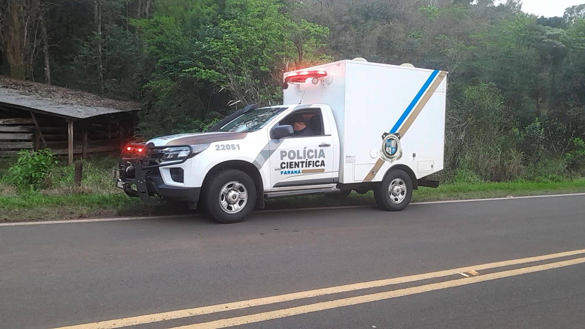 Motociclista morre em acidente na rodovia PR-180 entre Renascença e Campo Erê