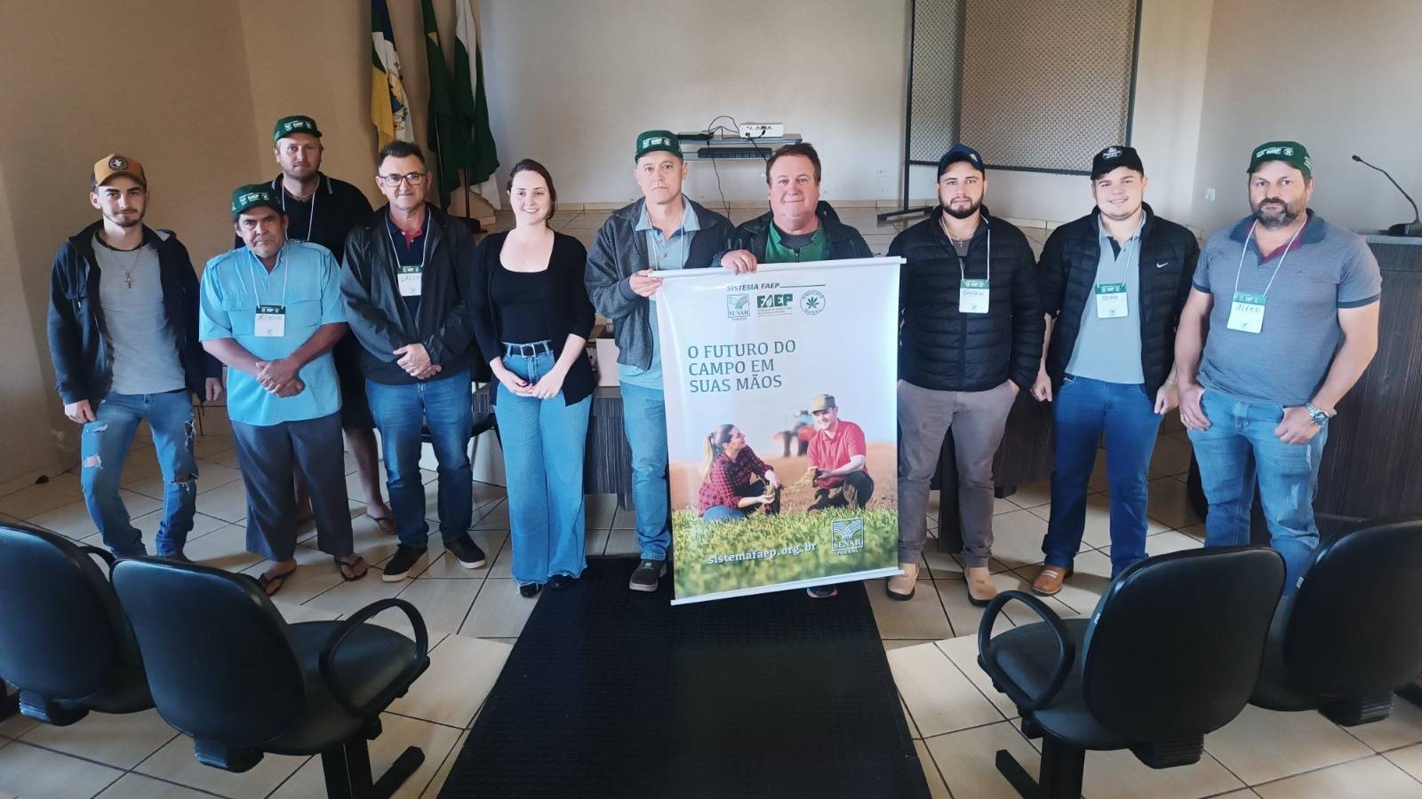 Curso de manejo de solos capacita agricultores em Pinhal de São Bento