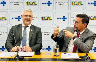 Ministro da Saúde recebe deputado Arilson e comitiva de prefeitos paranaenses