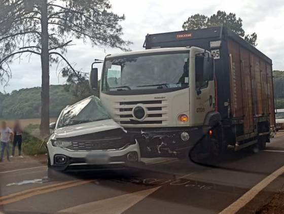 Acidente fatal na PR-180 causa duas mortes em Francisco Beltrão