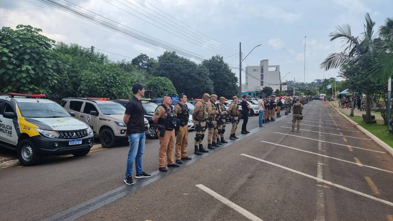 Polícia Militar realiza grande Operação Simultânea no sudoeste do Paraná