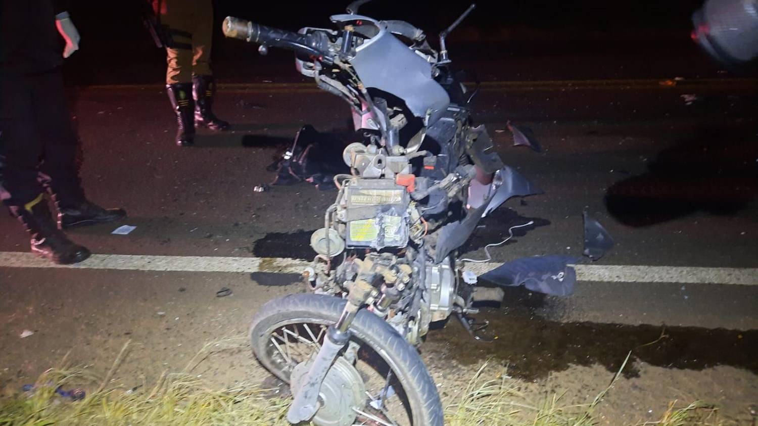 Motociclista morre em acidente na PR-566, próximo de Itapejara D'Oeste