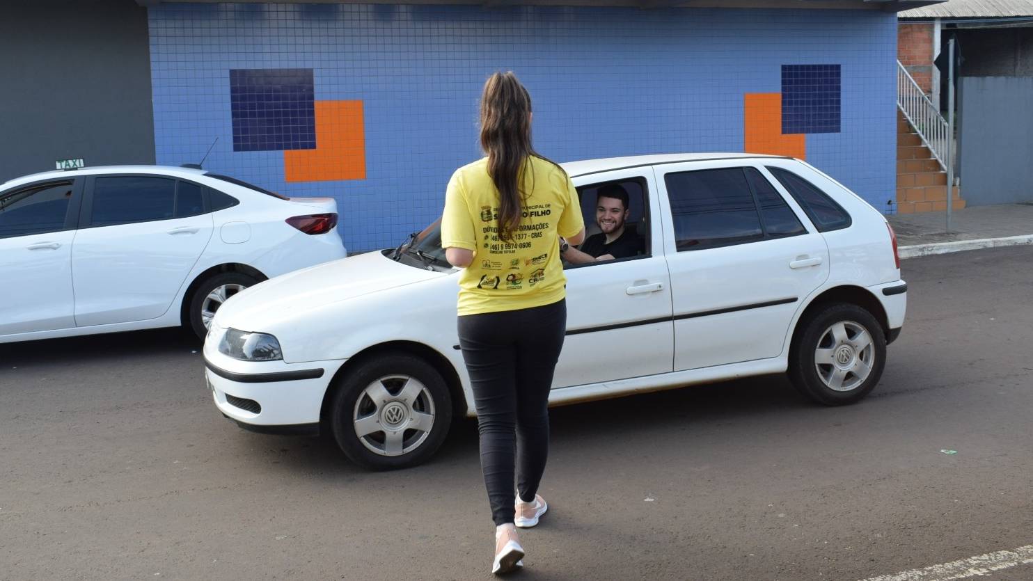 Blitz Educativa em Salgado Filho promove conscientização no trânsito durante o Maio Amarelo